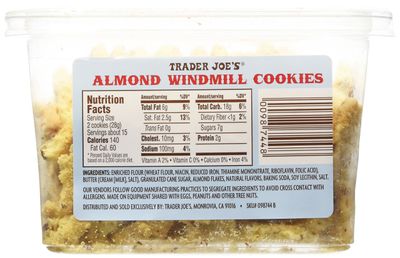 Trader Joe's Almond Windmill Cookies