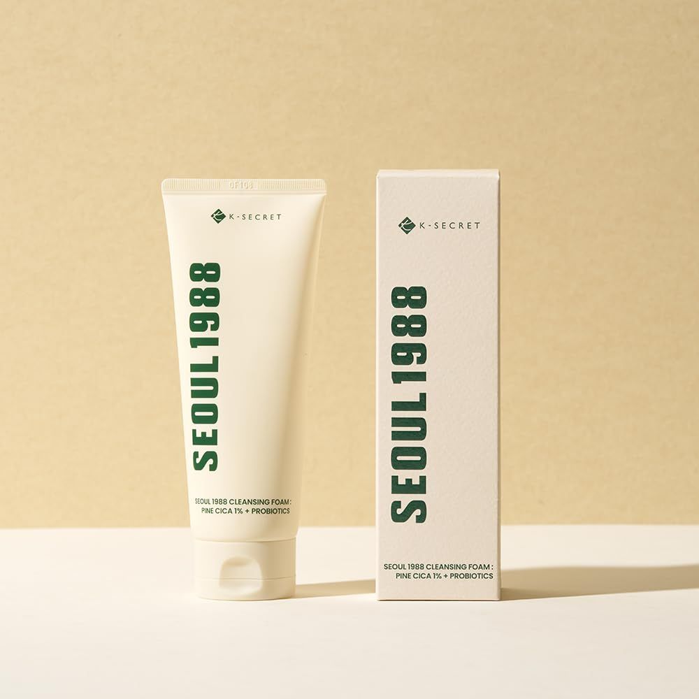 KSECRET SEOUL 1988 Cleansing Foam : Pine Cica 1 Probiotics, 150ml5.07fl.oz.