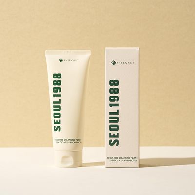 KSECRET SEOUL 1988 Cleansing Foam : Pine Cica 1 Probiotics, 150ml5.07fl.oz.