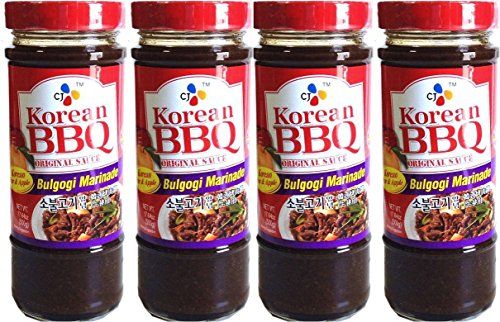CJ Korean BBQ Sauce Bulgogi Marinade 500g 4 Pack
