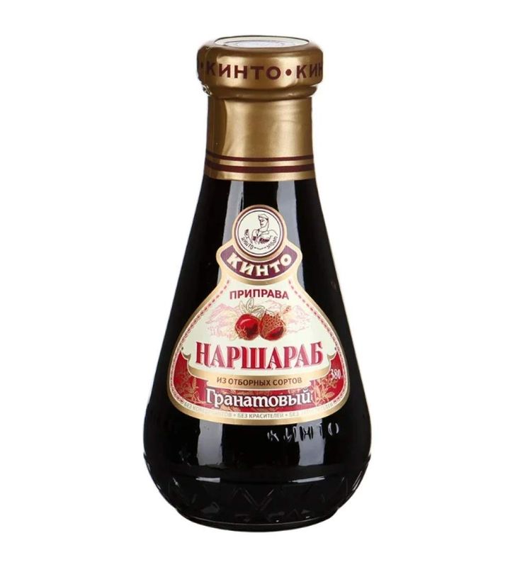 Kinto Narsharab Classic Pomegranate Molasses Sauce for Meat and Barbecue 380g13.41oz Traditional Azerbaijani Seasoning