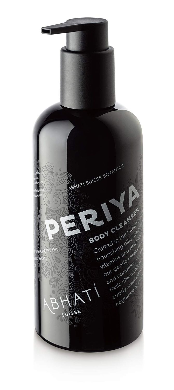 Abhati Suisse PERIYA Body Cleanser Naturally Foaming Botanical Formula Nourishing Oils Natural Antioxidants Made In Switzerland 300 ml