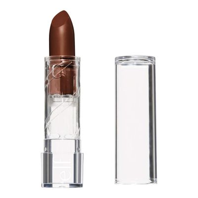 e.l.f. Cosmetics SRSLY Satin Lipstick, Nourishing &amp; Moisturizing Formula, Infused with Jojoba Oil &amp; Macadamia Seed Oil, Cocoa