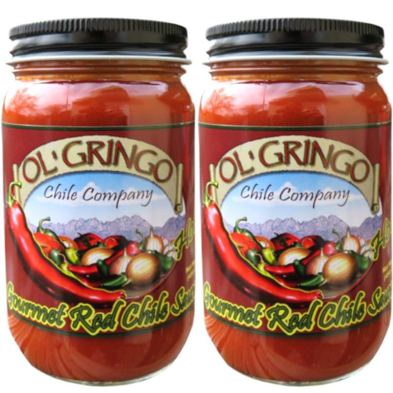 Ol&#39; Gringo Chile Company Red Chile Sauce, Hot Heat 2 Pack