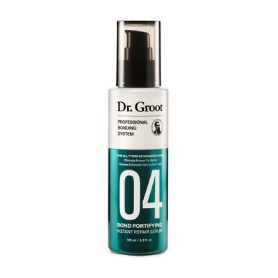 Dr. Groot Bond Fortifying Hair Care Serum with Keratin &amp; Silk Protein, Korean, Professional Bonding System, Clinically Proven to Instant Repair and Thicken Dry, Thin, Damaged Hair