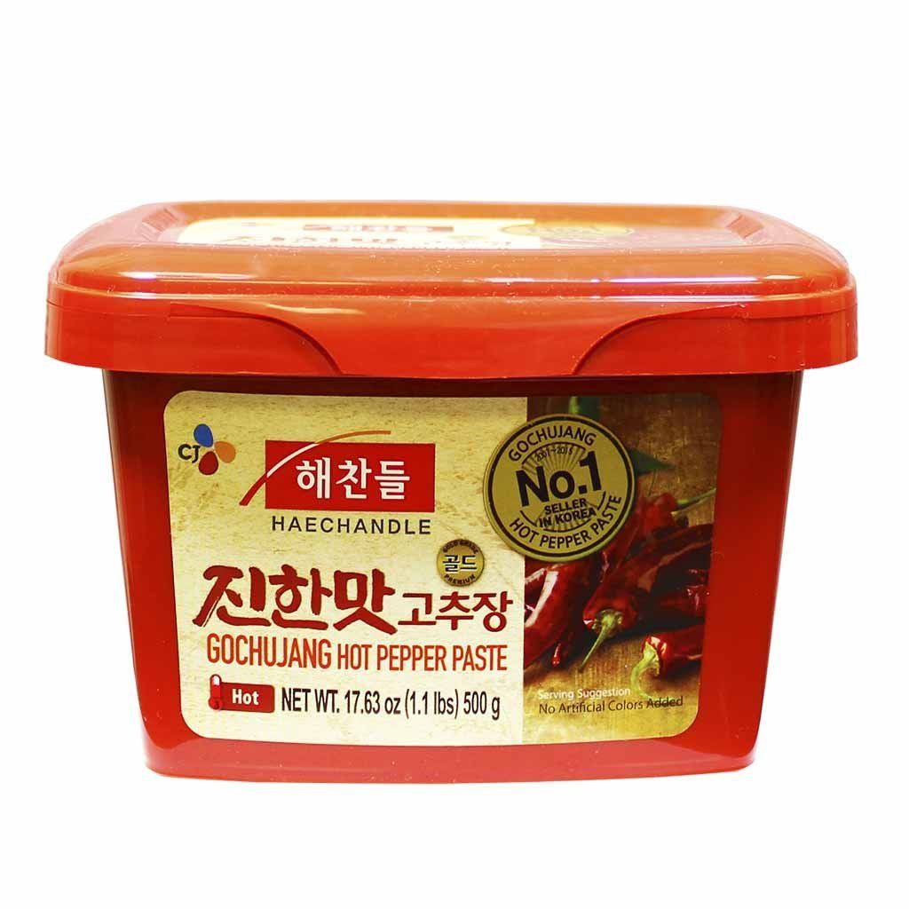 CJ Haechandle Gochujang Hot Pepper Paste Haechandle -Hot ???, 1 Pack