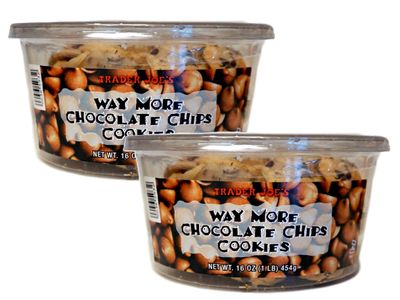 Trader Joe&#39;sWay More Chocolate Chips Cookies - 2 Pack 2 lbs
