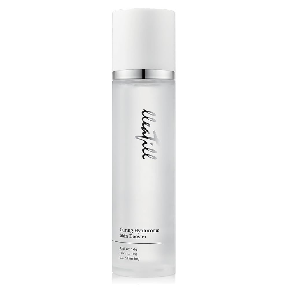 lleafill Curing Hyaluronic Skin Booster 4.39 fl.oz 130ml Essential Toner Hydrating Niacinamide Activating
