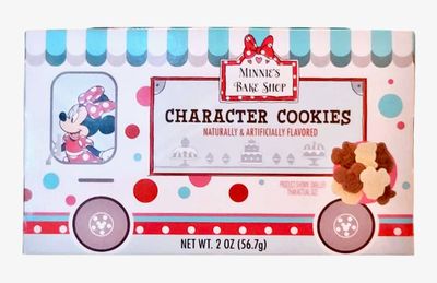 Disney Parks Disneyland Minnie&#39;s Bake Shop Assorted Chocolate and Vanilla Character Cookies 2 Ounces