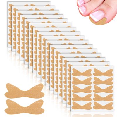 Ingrown Toenail Treatment Strips, 180 Pcs Breathable Ingrown Toenail Corrector Patches, Professional Pedicure for Ingrown Toenail, Ingrown Toe Nail Treatment Tape for Ingrown Toenail Remover