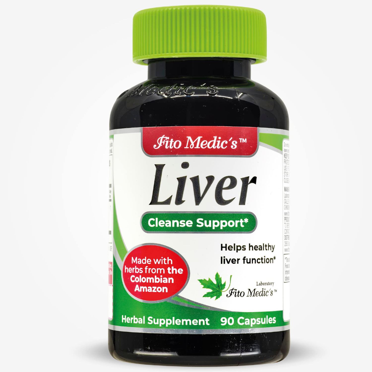 FITO MEDIC&#39;S Lab - Liver Cleanse Detox &amp; Repair, Liver Supplement - with - Milk Thistle - Artichoke Extract -Boldo- Rhubarb-Ultra high Absorption.
