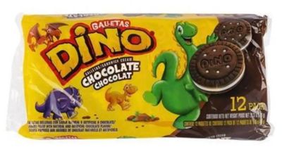 Galletas Dino Sandwich Cream ChocolateVainilla