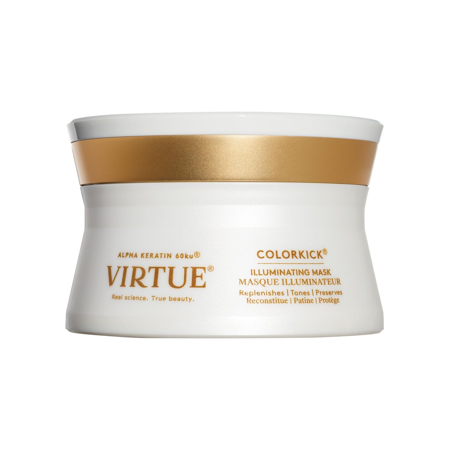 Virtue ColorKick Illuminating Hair Mask Tones, Nourishes, Preserves Color-Treated Hair