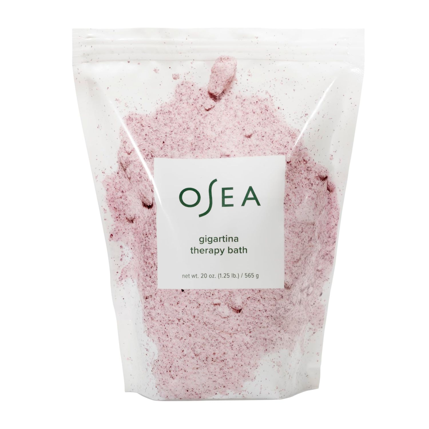 OSEA Gigartina Therapy Bath Soak 20 oz - Made with Gigartina - Luxurious Bath Salts for Women - Lavender Scented - Relaxing Bath Gifts - Moisturizing Soak for Dry Skin - Clean Beauty - Vegan