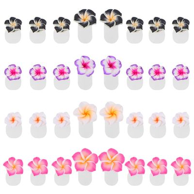 Uonlytech Nail Art 32pcs Silicone Toe Separators Flower Toe Separator Toe Nail Separators Toes Dividers Pedicures Nail Art Tools Pedicure Spacers for Nail Salon Toes Dividers
