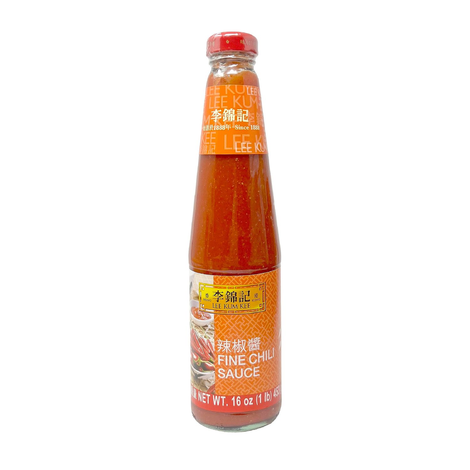LEE KUM KEE Fine Chili Sauce 16 Ounces 453 g