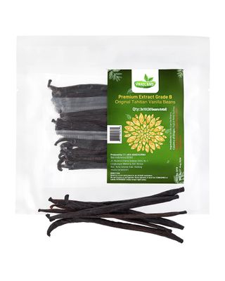 3x10 30 total Natural Tahitian Grade B Vanilla Beans Premium Gourmet Whole Pods for Home Baking, Cooking, &amp; Extract Making - 4.72 - by VANILAND