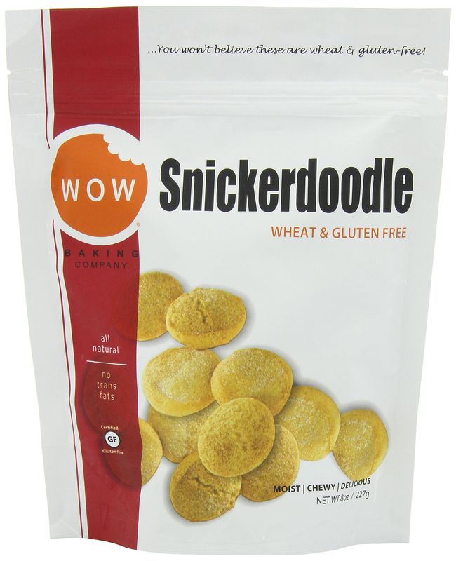 WOW BAKING COMPANY Cookies, Snickerdoodle, 8-Ounce Pack of 6