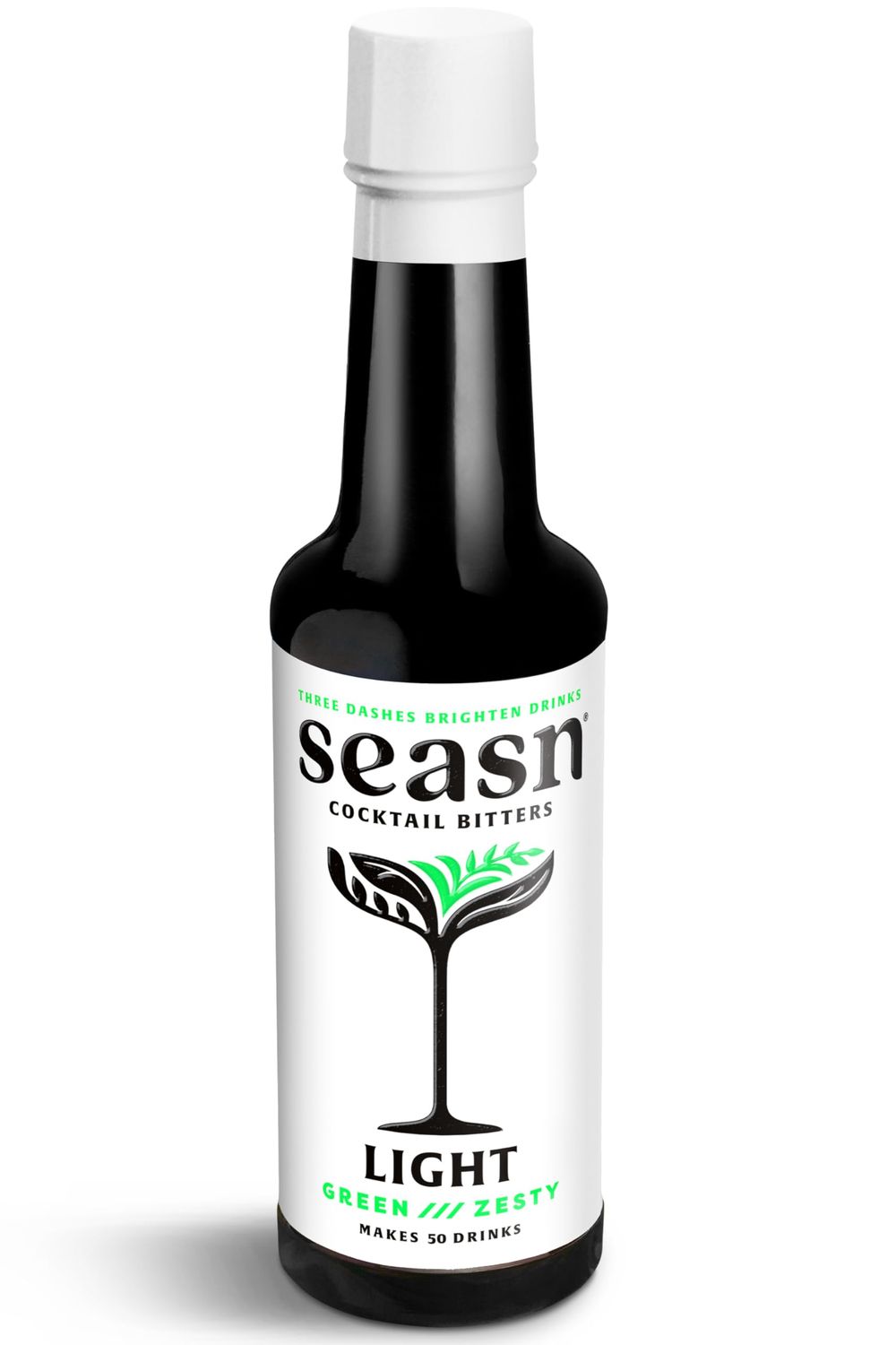 Seasn LIGHT Cocktail Bitters - 0 ABV, Green &amp; Zesty, Vegan &amp; Sugar Free, 150ml