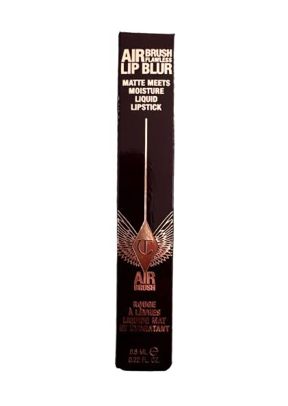 CHARLOTTE TILBURY Airbrush Flawless Matte Lip Blur Liquid Lipstick - Pillow Talk Medium Blur 6.8 mL 0.22 oz