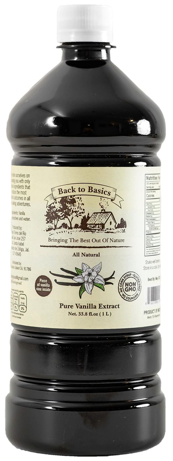 Back to Basics Vanilla 33 Oz 1 Liter Pack of 1