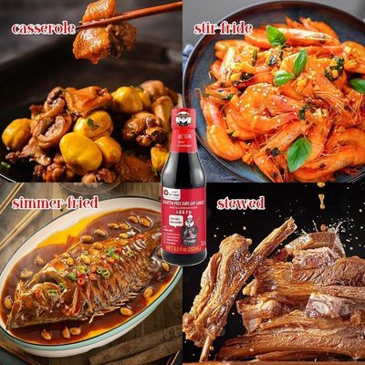 Healthy Gluten Free Dark Soy Sauce Chinese, 1400 Years of Natural Brewing Technology, No Additives, Non-GMO, Wheat Free for Simmer-Fried dish, Stews, Pickling and Food Coloring 8.5 oz. Bottles 1 Pa...