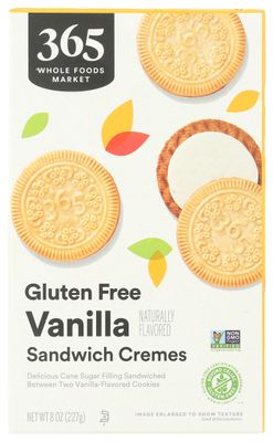 365 by Whole Foods Market Vanilla Sandwich Cremes, 8 OZ