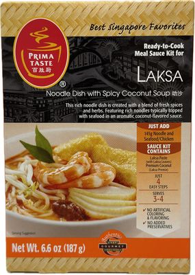 Prima Taste Laksa Kit, 6.6-Ounce Boxes Pack of 3