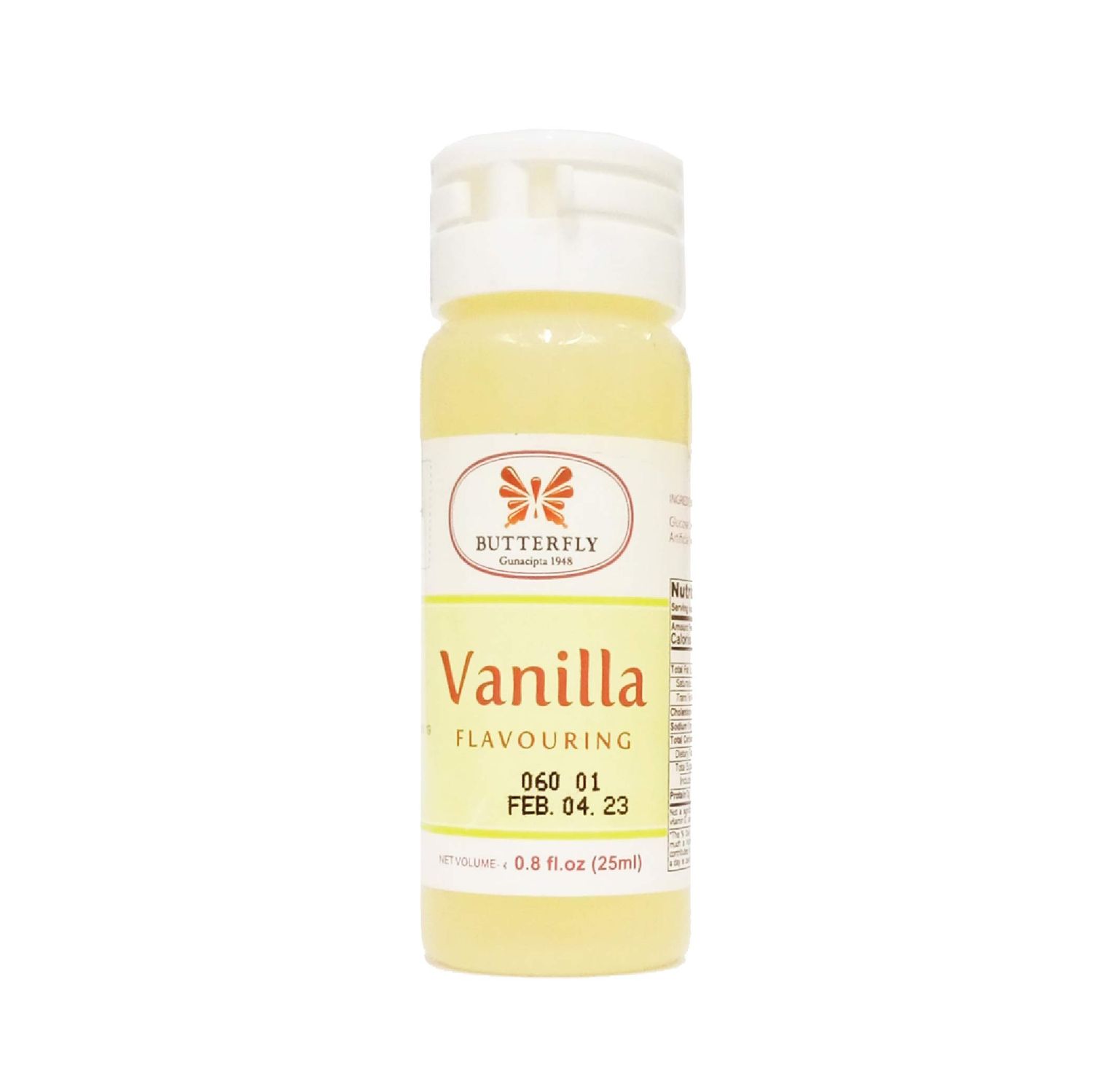 Butterfly Flavoring Extract Paste, 25 ml Vanilla, Pack of 1