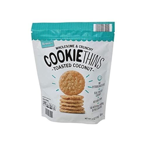 Benton&#39;s Wholesome and Crunchy Cookie Thins Toasted Coconut