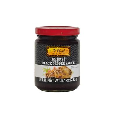 Lee Kum Kee Black Pepper Sauce 8.1 oz - 1 Pack, Ready-to-Use Sauce, Perfect for Stir-Frying, Steamed Dishes, Gravies, Marinades, Noodles, &amp; Sauces for Steak