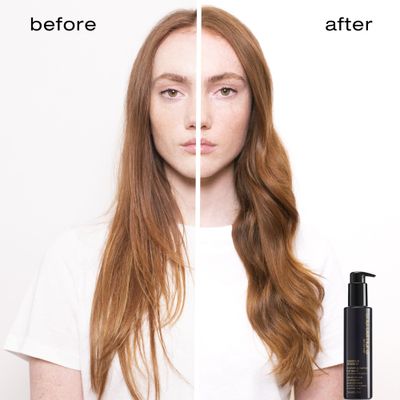 shu uemura art of hair Essence Absolue Nourishing Overnight Hair Serum - Hydrates and Detangles, Reduces Frizz and Enhances Shine, Lightweight Formula, 1 Fl Oz