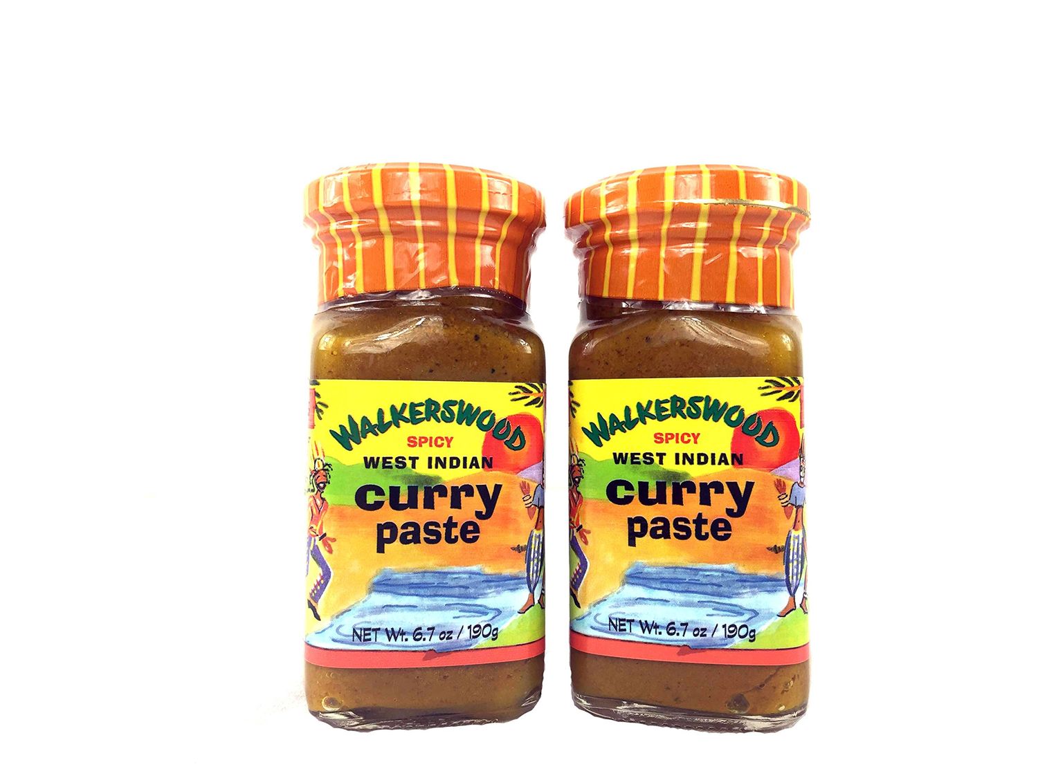 Walkerswood Spicy West Indian Curry Paste 2 Pack