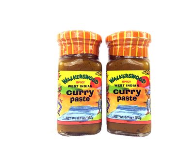 Walkerswood Spicy West Indian Curry Paste 2 Pack