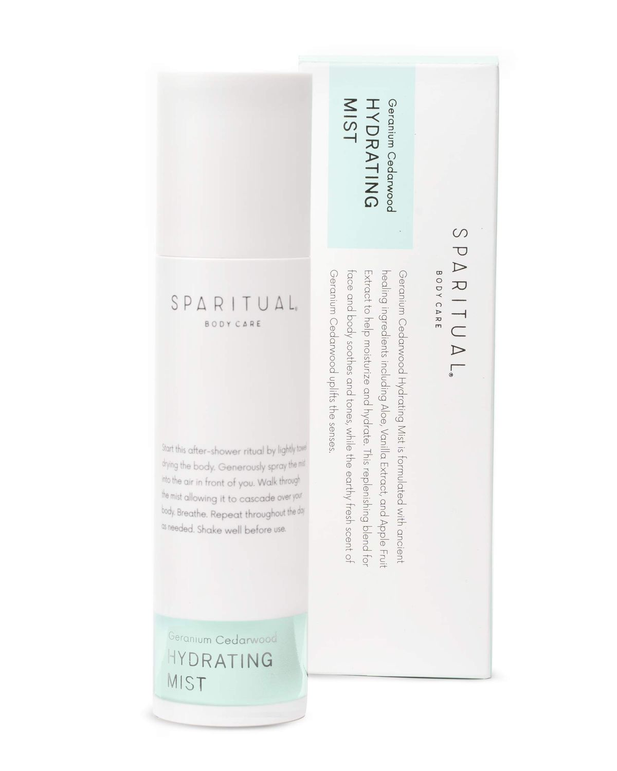SpaRitual Geranium Cedarwood Vegan Hydrating Mist 4oz