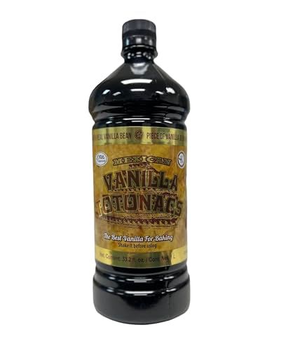 Mexican Vanilla Totonac&#39;s Pure Vanilla Flavoring, 33.2 Fluid Ounce