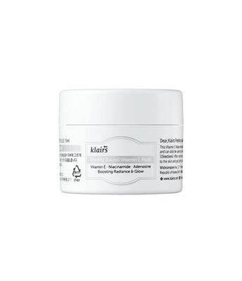 DearKlairs Freshly Juiced Vitamin E Mask, Moisturizer, Sleeping Mask, Boost the Effect Vitamin C, Niacinamide, Adenosine, 0.5 oz, cream, clear skin, antioxidant serum