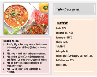 Mae Ploy Red Curry Paste, Authentic Thai Red Curry Paste For Thai Curries And Other Dishes, Aromatic Blend Of Herbs, Spices And Shrimp Paste, No MSG, Preservatives Or Artificial Coloring 14oz Tub