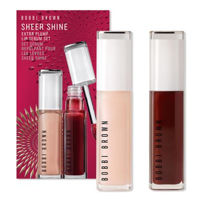 Bobbi Brown Sheer Shine Extra Plump Hydrating Lip Oil Set, 2 Piece Kit