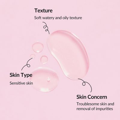 Whamisa Organic Flowers Cleansing Oil, Face Cleanser, Postbiotic-Rich Makeup Remover for Deep Cleansing, Pore Care, Rolling, Fermented, Easy Clean 260ml