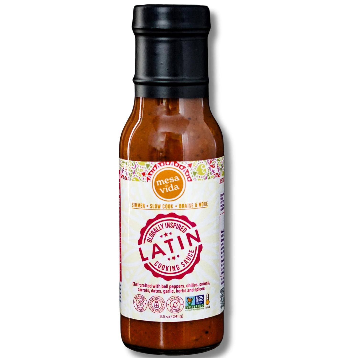 Globally Inspired Starter Sauce Cooking Sauce Plant-Based Oil Free Healthy Pantry Staples Latin Flavor Starter Sauce, 8.5 OZ