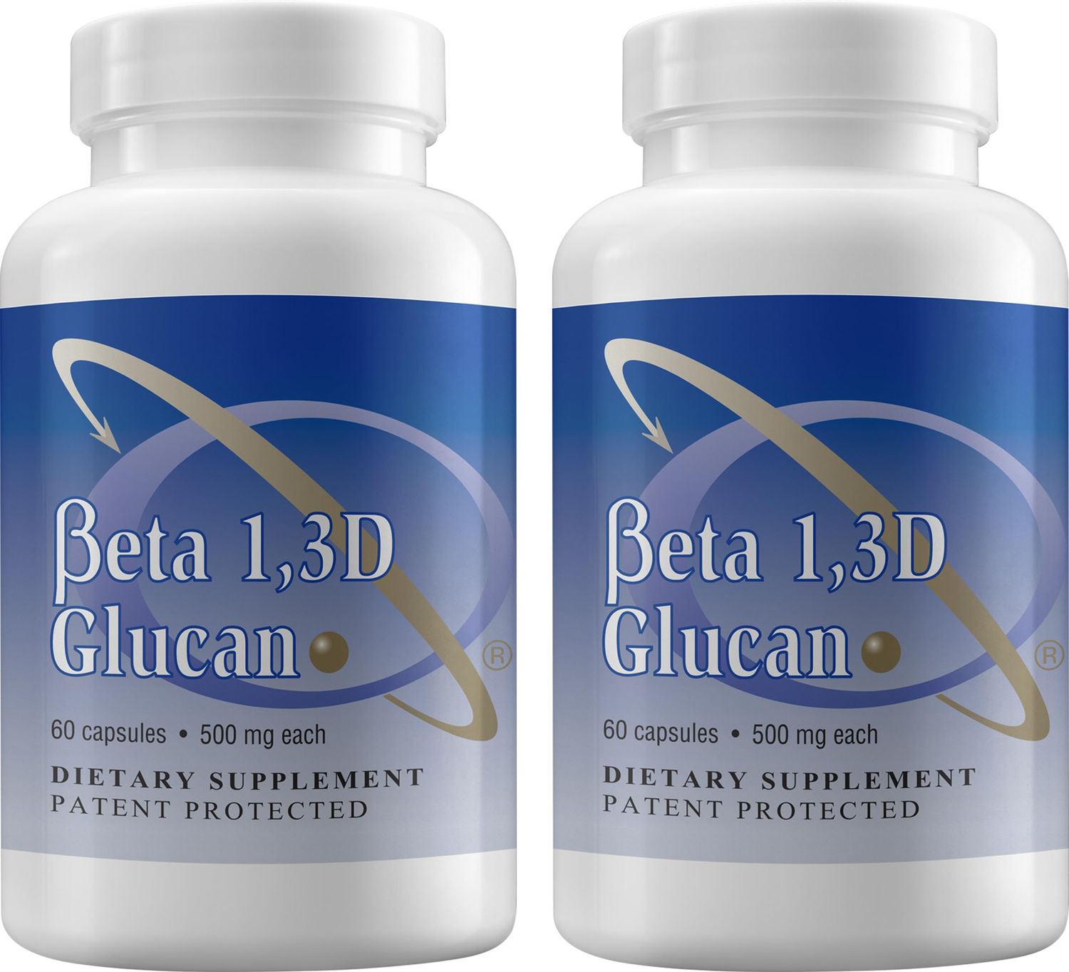 Transfer Point Immune Support Supplement with 500mg of Highly Purified Beta Glucan Per Capsule Pack of 2