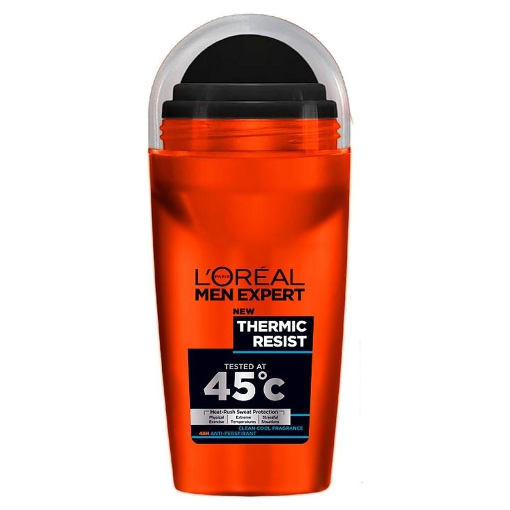 L&#39;Oreal Paris Men Expert Deodorant Roll-On - Thermic Resist 50ml - Pack of 6