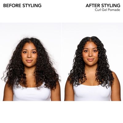 Bumble and bumble. Curl Gel Pomade For Shine and Definition Anti Frizz Coily, Curly, Wavy With Jojaba Oil, Avocado Oil Coconut Oil Standard Size, 3.4 Fl Oz