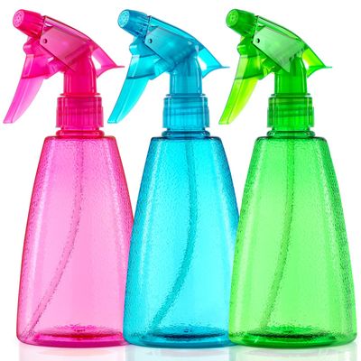 Bealee Spray Bottles 3-Pack, 16 Oz, Mist &amp; Stream, Plastic Water Spray Bottle for Hair, Essential Oils, Plants, Cleaning Solutions, BBQ, Cat Dog Correction Behavior - Leak Proof - Empty Spray Bottles