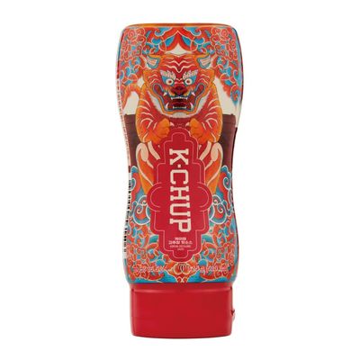 KCHUP Original Gochujang Hot Sauce, 11.5 oz - Korean Gourmet Recipe for BBQ, Pizza, Stir-Fry, Dips, Marinade - No Cooking Needed, Vegan, Asian-Inspired Flavor