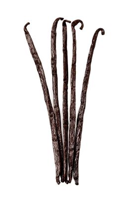 Madagascar Vanilla Beans 5 Count Grade A Gourmet Vanilla Pods 5-7 Great for Baking Pack of 1