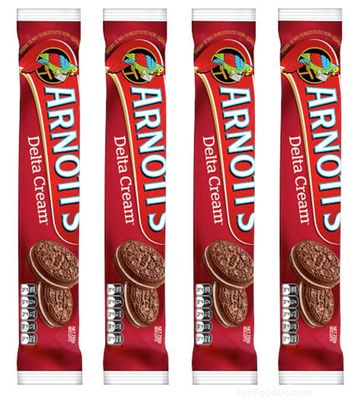 Delta Cream Biscuits Value Pack of 4 x 250g EA A unique, delicious sweet experience, Aussie made &amp; loved Scrumptious Cream An irresistible afternoon treat