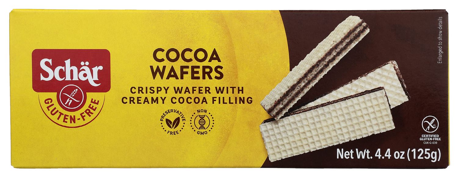 SCH Wafer Chocolate Gluten Free 4.40 Ounces