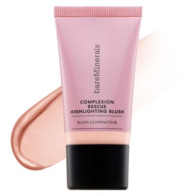 bareMinerals Complexion Rescue Highlighting Liquid Blush, Liquid Highlighter Blush Hybrid, Buildable, Gel-Cream, Liquid Blush for Cheeks, All Day Wear, Vegan